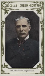 De Brazza, explorateur (photo colorisée)